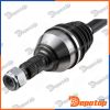 Demi-Arbre de Transmission MTM droite pour OPEL | NPW-PL-168, 3339000